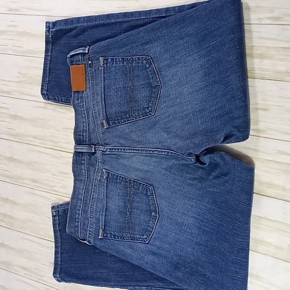 Lucky Brand Sweet Crop Blue Jeans Size 10/30 - Picture 4 of 16